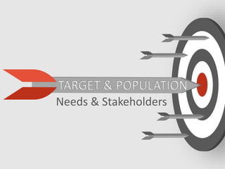 Needs & Stakeholders
 