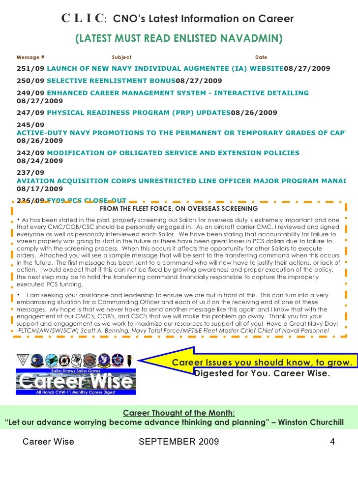 Career Wise September 2009