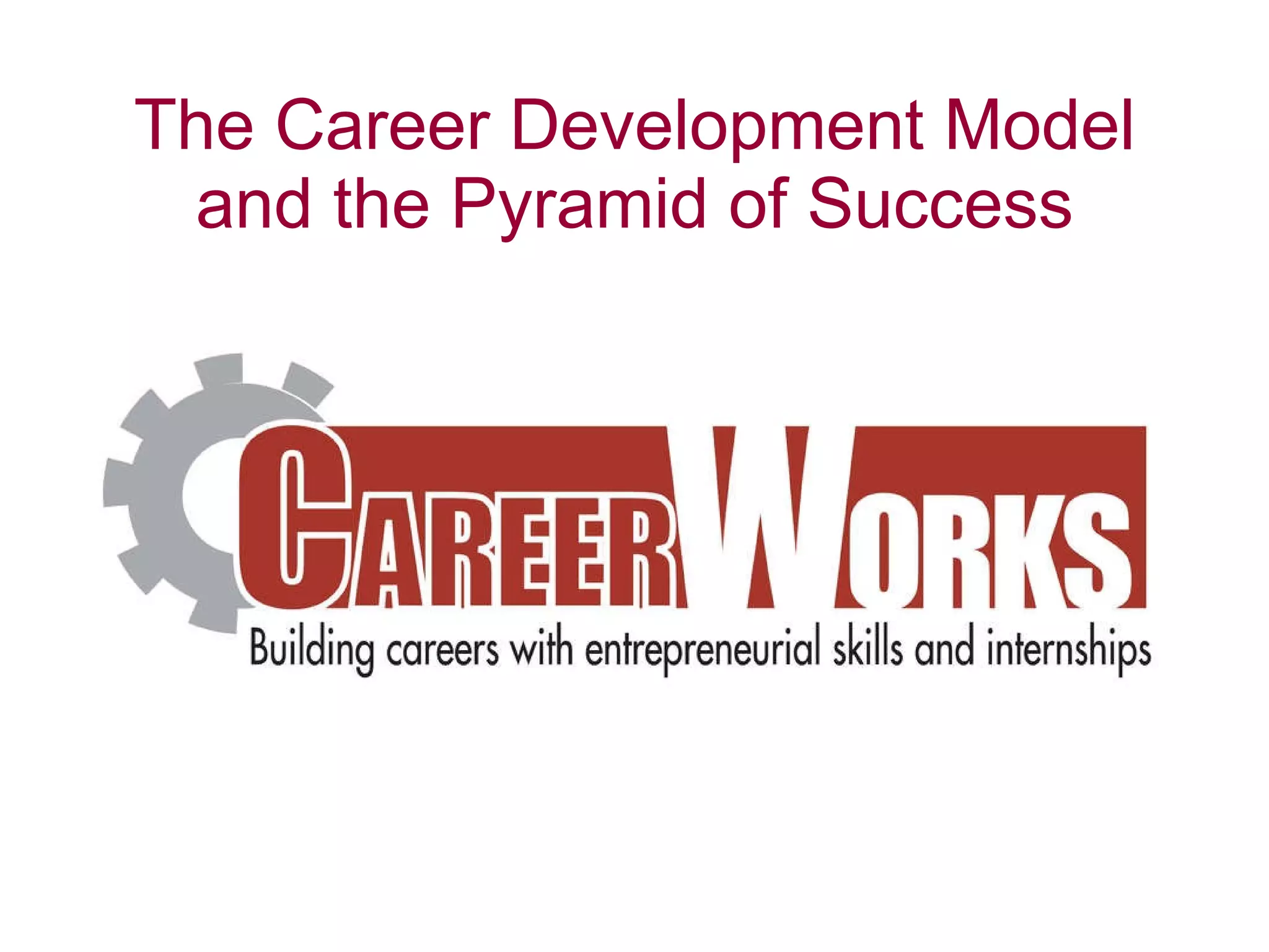 The Career Development Model and the Pyramid of Success 