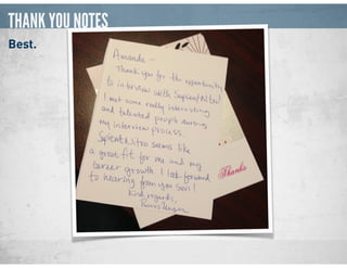 THANK YOU NOTES
Best.
 