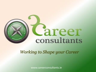 Working to Shape your Career 