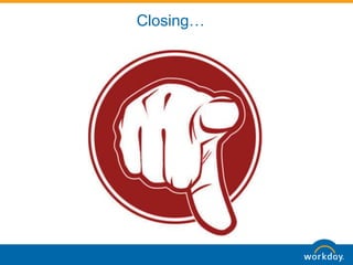 Closing…
 