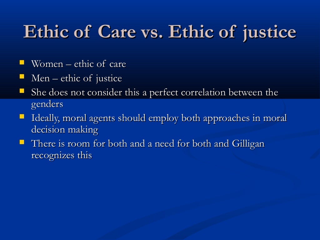 Care ethics