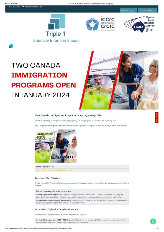 Caregiver Pilot Program 2024 home child care provider pilot 2024 PDF