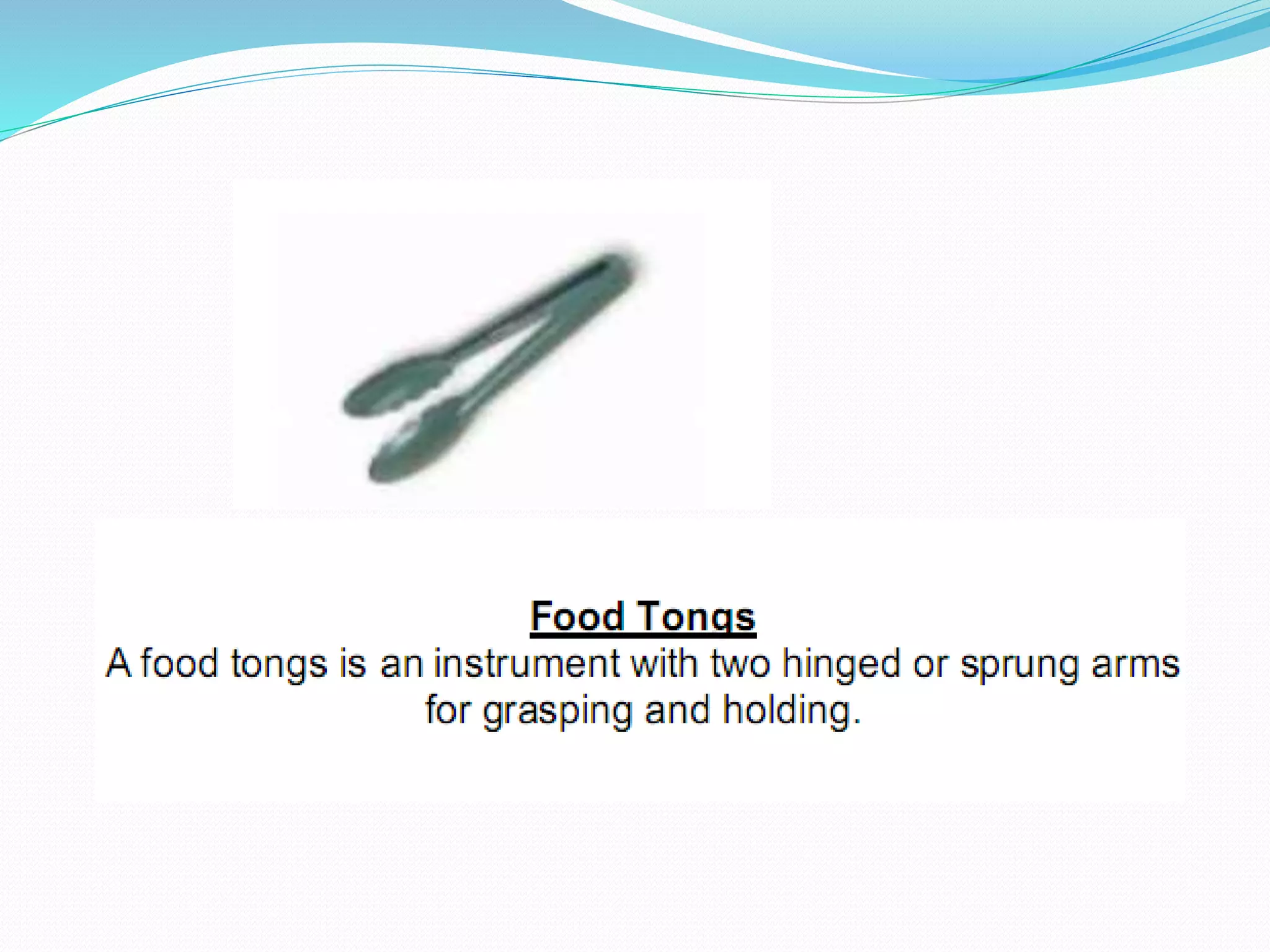 Caregiving tools, equipment and paraphernalia PPT