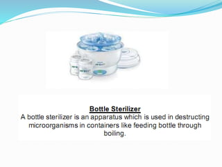 Caregiving tools, equipment and paraphernalia