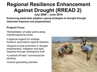 CARE Ethiopia Pastoral Livelihoods Programs in Oromia Region