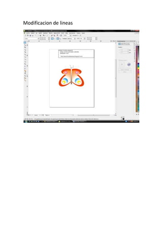Modificacion de lineas