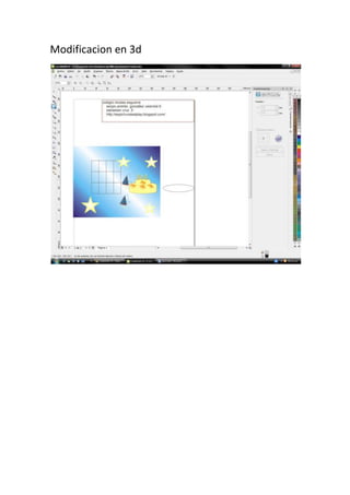 Modificacion en 3d