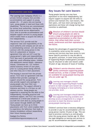 Care Leavers’ Successful Transistion To Independent Accomadation | PDF
