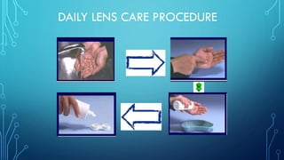Care & maintenance of soft contact lens | PDF