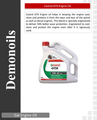 Car engine oil pdf | PDF