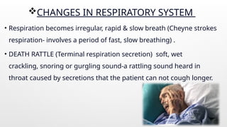 Death Rattle Vs Snoring DEATH & ITS TYPES AND PHYSIOLOGICAL CHANGES IN BODY AFTER DEATH ...