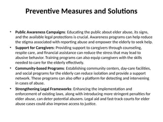 care of elderly, elderly abuse and training of care giver.pptx