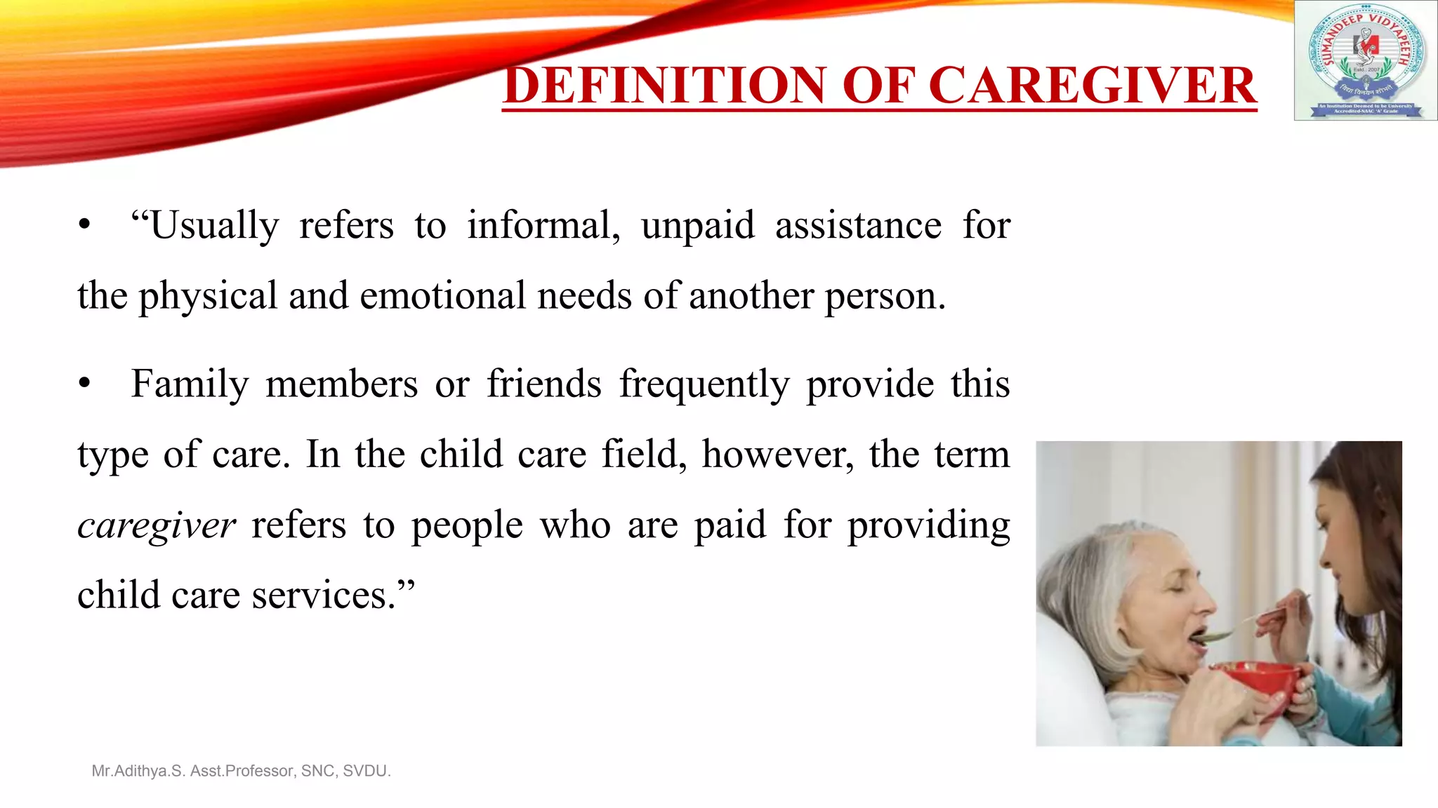 Care of elderly person | PPTX
