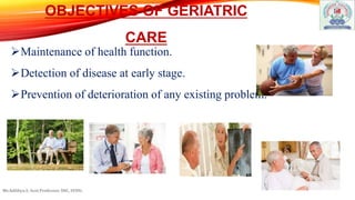 Care of elderly person | PPTX