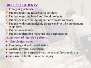 Care of high risk patients ppt | PPTX