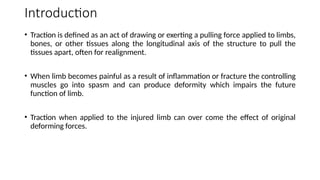 Care of patient with Traction.pptx for B | PPTX