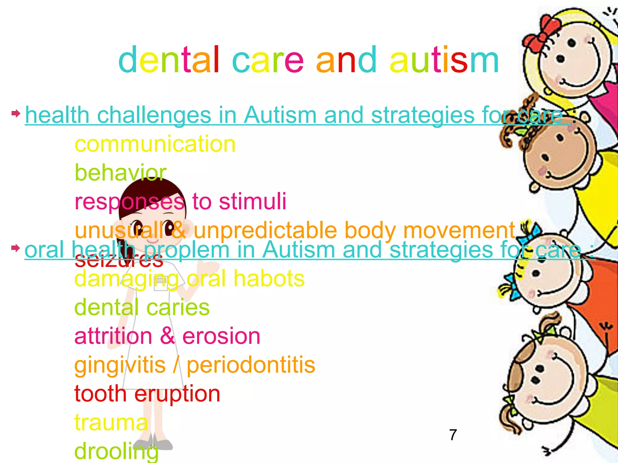 Dental Care of special child | PPT