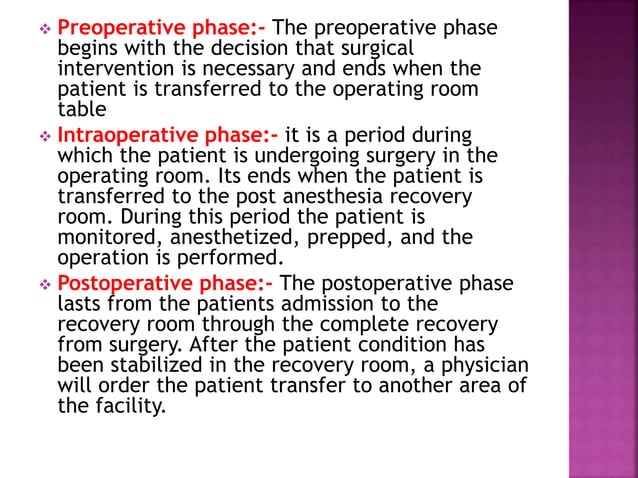 Care of surgical patient | PPT