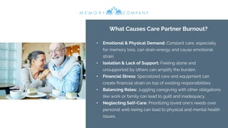 Care Partner Burnout in Dementia Care: The Silent Struggle | PPTX