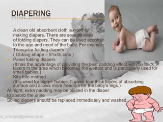 Care practices during infancy | PPSX