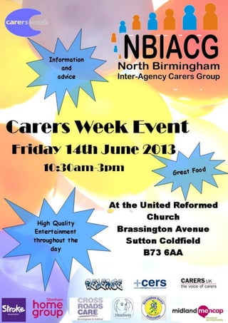 Carers week poster v3