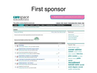 First sponsor 