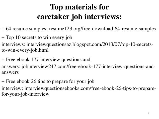 caretaker resume sample pdf ebook free download caretaker resume