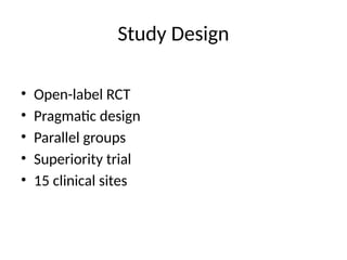 Open Label Vs Rct CARE Trial 2025: Advancing Mild Pediatric Asthma Treatment with ICS ...