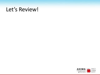 Let’s Review!
 
