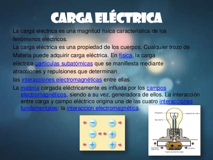 Carga electrica