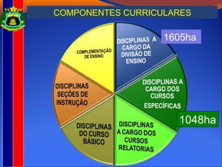 COMPONENTES CURRICULARES
1048ha
1605ha
 