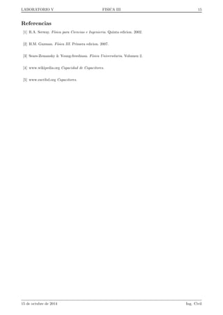 LABORATORIO V FISICA III 6 
Figura 11: 
a) Para R = 4; 7k
(W) 
b) Para R = 10k
(W) 
5 Cuando el voltmetro mida el mismo valor mas de 20s (dos lecturas consecutivas), no haga mas lecturas. 
6 Desarrollo de la experiencia del proceso de descarga. Arme el circuito de la  