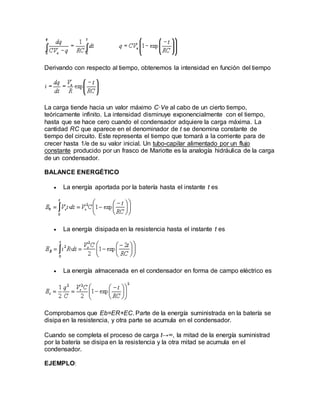 Carga y descarga eun