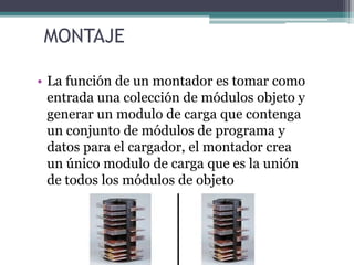 Carga y montaje | PPTX