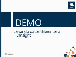 Carga y procesamiento de datos en HDInsight