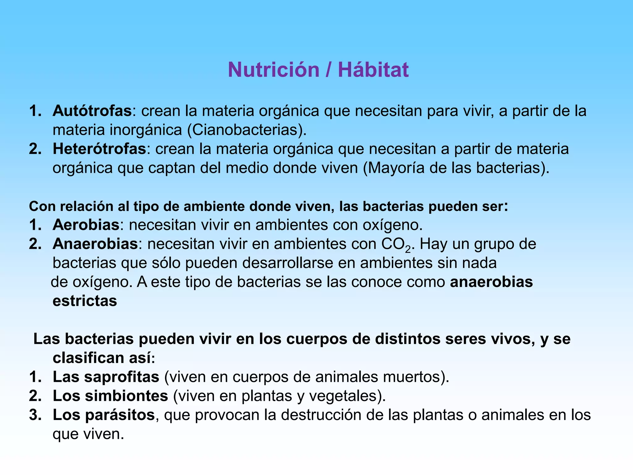 Caracteristicas Reino Monera | PPSX