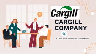 ALL THE BIG FOODS CHAINS COMAPNIES
CARGILL
COMPANY
 