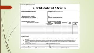 Cargo documentation | PDF