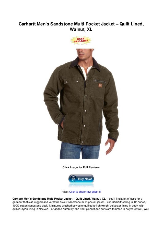 carhartt multi pocket jacket