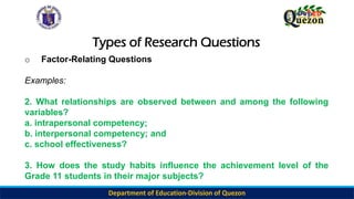 Writing Action Research Introduction by MA Cariaga | PDF