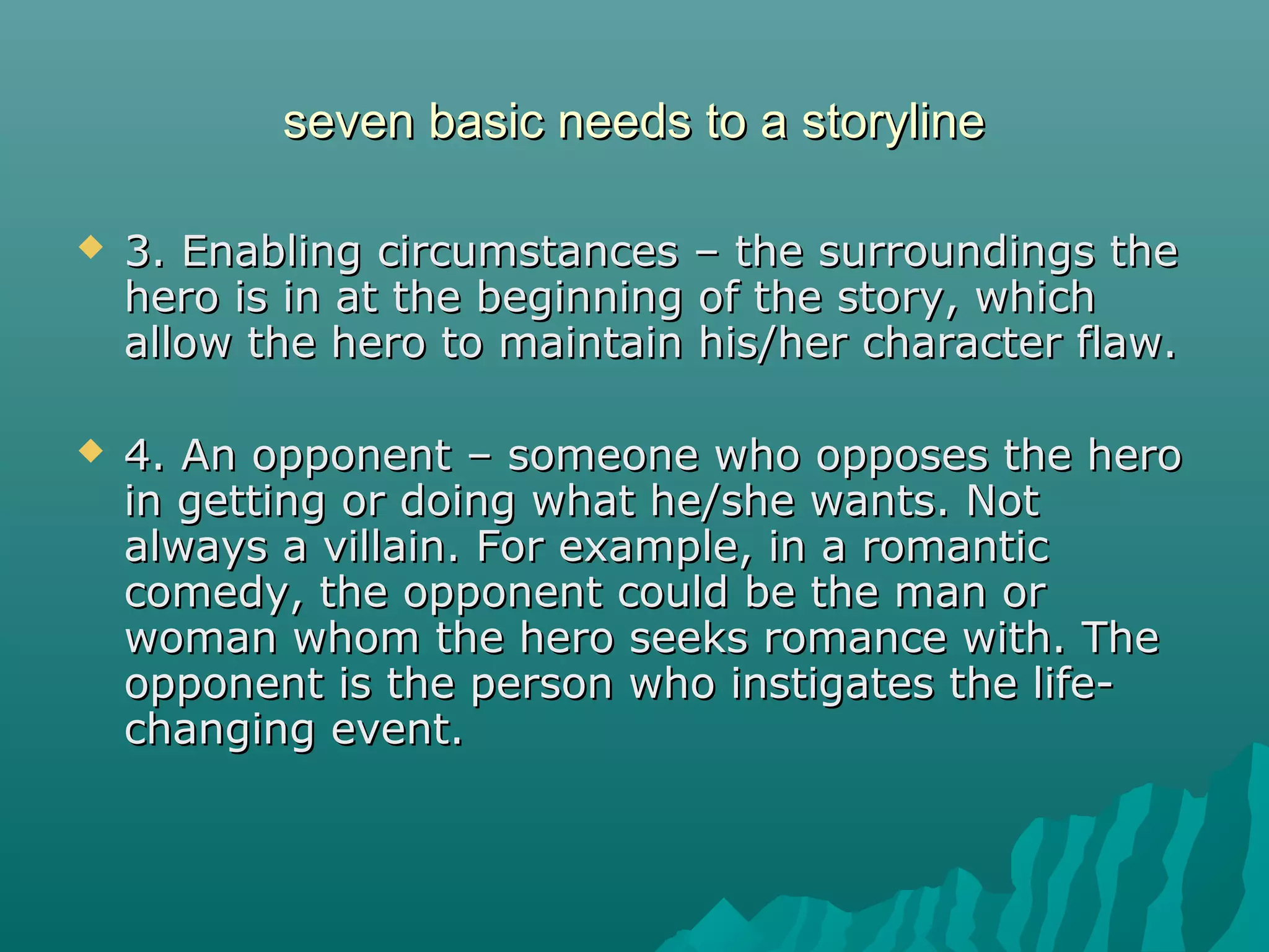 Caribbean media arts the 7 basic plots | PPT