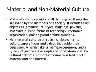 Non Material Technology Caribbbean Studies Module 1 Notes For CAPE | PPT