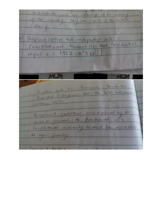 caribbean studies notes