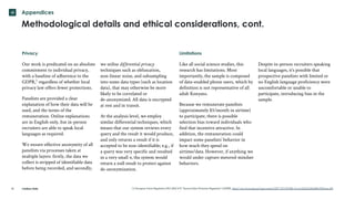 Caribou Data42
Methodological details and ethical considerations, cont.
Privacy
Our work is predicated on an absolute
comm...