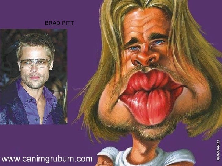 caricatura de famosos