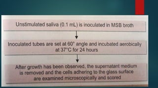 caries activity test for caries detection | PPTX