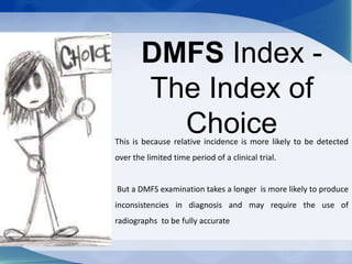 Caries indices | PPTX