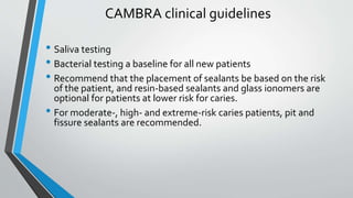 Caries risk assesment | PPTX